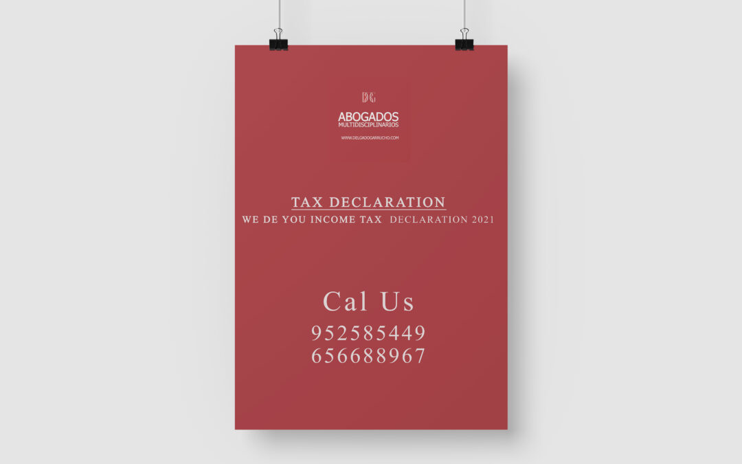 ᐉ WE DE YOU INCOME TAX DECLARATION 2021 ᐉ 100%ONLINE ᐉ Call Us!